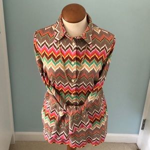 Missoni chevron top (vintage, authentic)